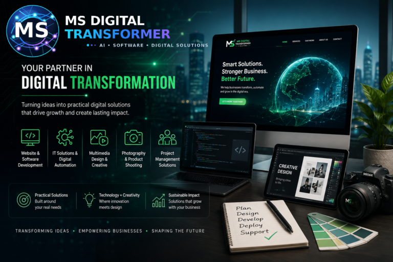 MS Digital Transformer | IT, AI & Multimedia Solutions - Penang