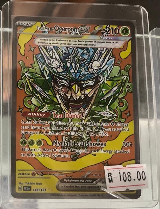 Teal Mask Ogerpon ex 145/131 SIR – Prismatic Evolutions | Pokémon TCG - Critical Hit TCG Penang