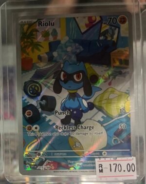 Riolu 215/198 – Scarlet & Violet Illustration Rare | Pokémon TCG from Critical Hit TCG