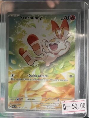 Scorbunny 225/217 Illustration Rare – Ascended Heroes | Pokémon TCG from Critical Hit TCG