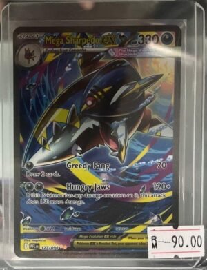 Mega Sharpedo ex 127/094 SIR – Phantasmal Flames | Pokémon TCG from Critical Hit TCG