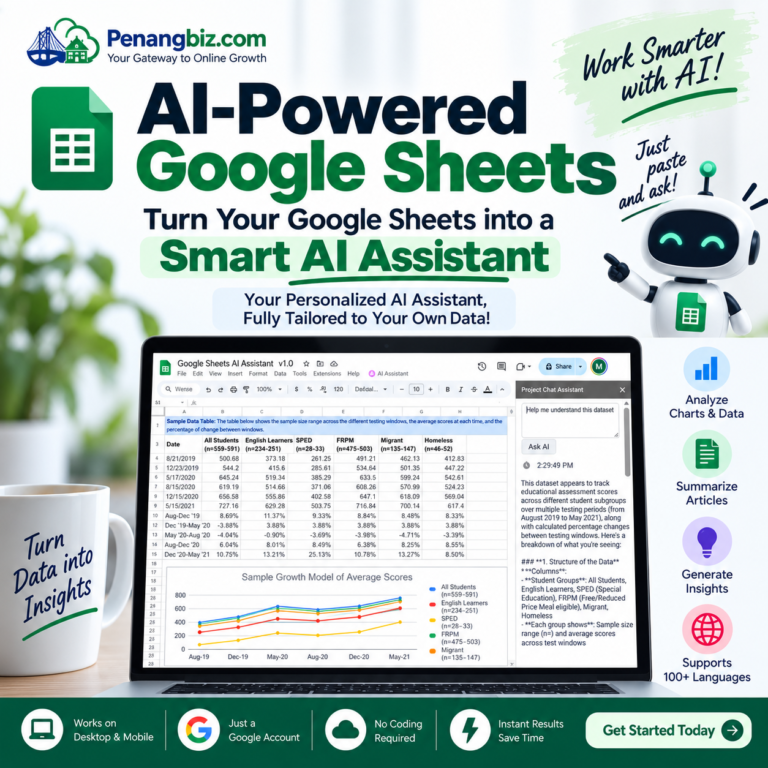 Home Caregiver Reminder Kit – Auto Doctor Visit & Medicine Alerts (Google Sheets + Calendar Sync) - MS Digital Transformer | IT, AI & Multimedia Solutions Penang