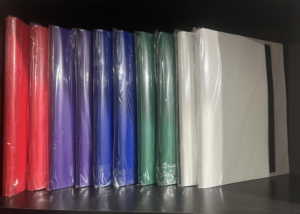 9-Pocket Trading Card Binder – Assorted Colours from Critical Hit TCG