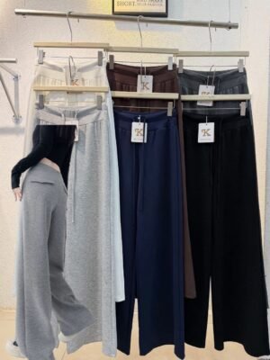 【T-1111】高质感! 太空棉布料显瘦LULU裤 from Kimooji.me Fashion