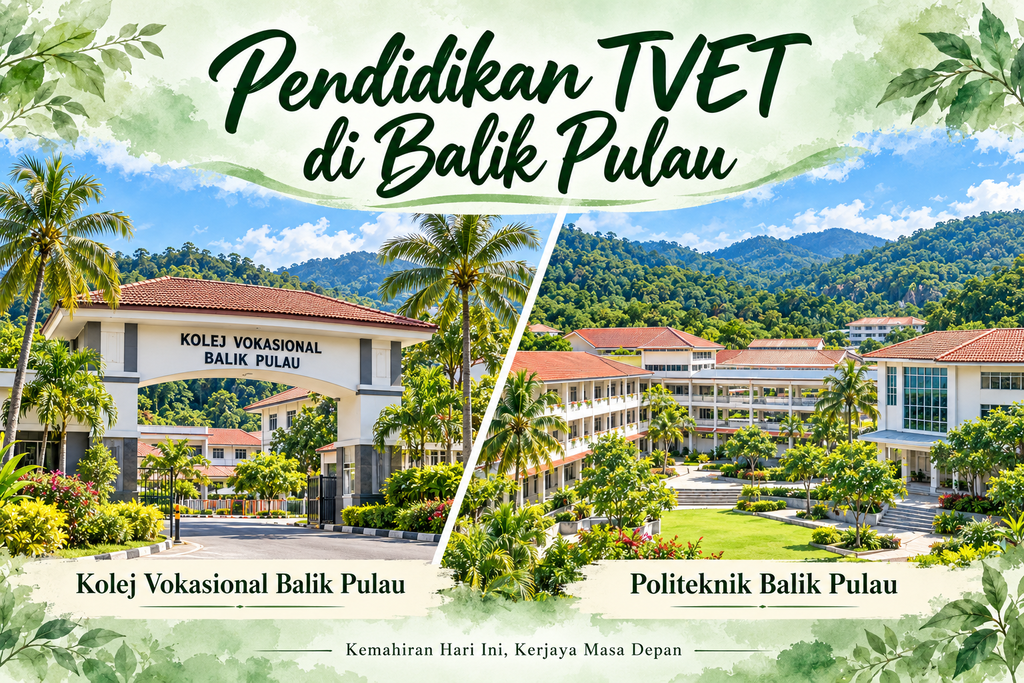 Balik Pulau TVET campuses Sekolah Vokasional and Politeknik 