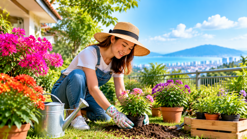 Sunny Penang Garden Planting 2