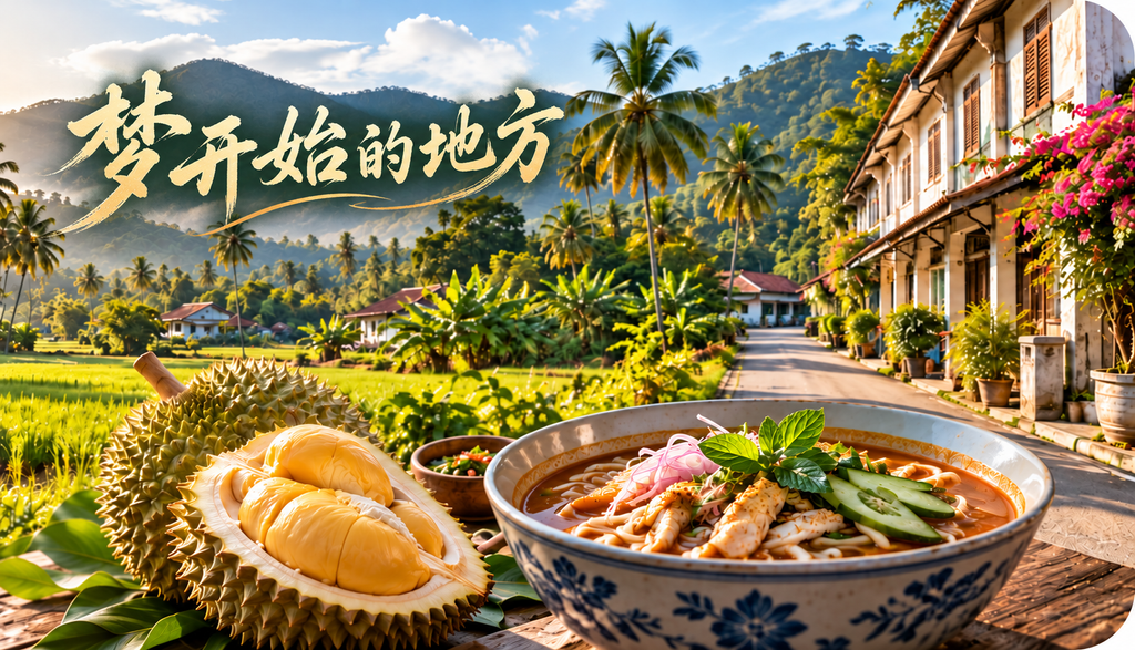 Where dreams begin with durian and laksa
