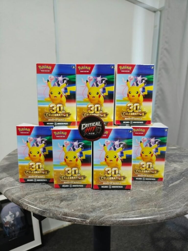 Pokémon 30th Celebration Booster Bundle – Stock Arrived